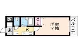 北園ハイツ間取り図面