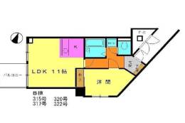 ノースウィング間取り図面