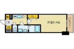 エスリード江坂公園間取り図面