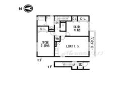 カルムコート津之江Ｂ棟間取り図面