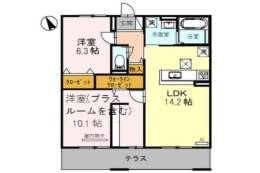 セジュール　ド　ソレイユⅡ　A棟間取り図面