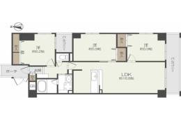 ヴィル・ド・フルール間取り図面