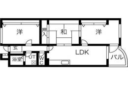 ウイングビュー鮎川間取り図面