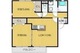 メル・ベイユA間取り図面
