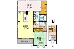 エストリヴィエール間取り図面