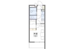 レオパレスグリーンローズ間取り図面