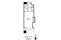 パストラーレ江坂間取り図面