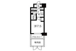 ディームス江坂間取り図面