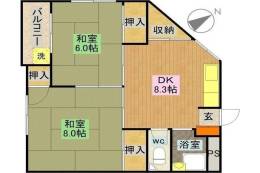 千里七尾マンション間取り図面