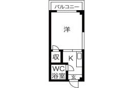 千里山コーポ間取り図面