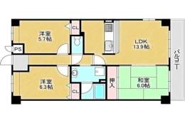 ル・アン緑地間取り図面