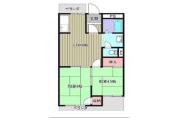 長野コーポＢ棟間取り図面