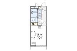 レオパレスハイランドⅡ間取り図面