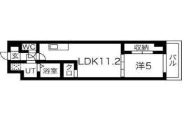 ビエラコート岸部中間取り図面
