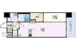 プレサンス江坂ベルフィーヌ間取り図面