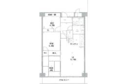ヴィラージュ葛上間取り図面