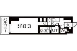 ミュプレ江坂(旧:ベルフェリーク江坂)間取り図面