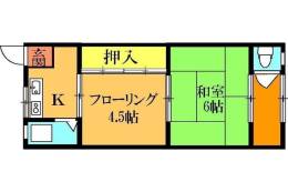 坂元コーポ間取り図面