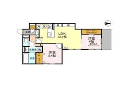 D-residence東太田間取り図面