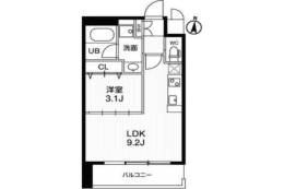 アーバンフラッツ西中島間取り図面