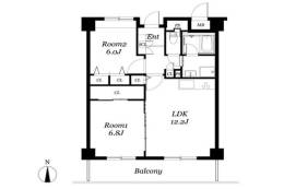 レジディア西天満間取り図面
