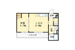 仮称）高槻市赤大路共同住宅間取り図面