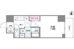 シーズンフラッツ梅田NORTH間取り図面