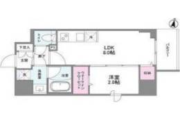 シーズンフラッツ梅田NORTH間取り図面