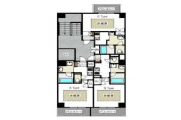 サンロワール江坂リュッセ間取り図面