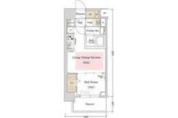 アーバネックス中崎町間取り図面