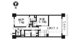 フロイデ川添間取り図面