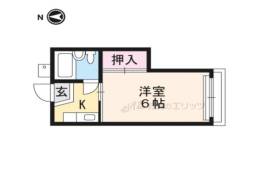 フラットK間取り図面