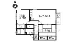 カサブランカII間取り図面