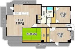 ロイヤル南茨木間取り図面