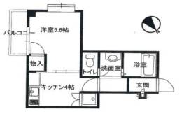 コンフォート岸部間取り図面