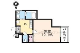 フジパレス上牧駅前間取り図面