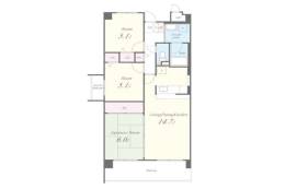 カムフォーラII間取り図面