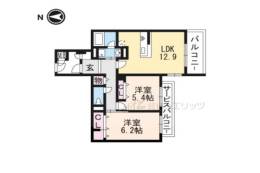 エス・メゾンＥ棟間取り図面