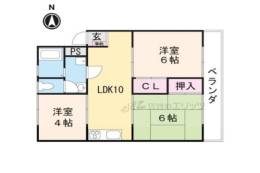 清水マンション間取り図面