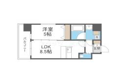 プレジオ江坂Ⅱ間取り図面