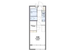 レオパレスカリオストロ間取り図面