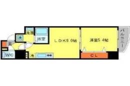 SERENiTE江坂四番館間取り図面