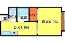 ハイツ岸本間取り図面
