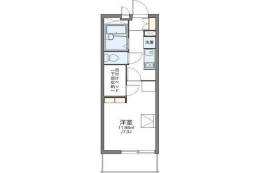 レオパレスグリチネ間取り図面