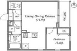 Amour Ville 江坂間取り図面