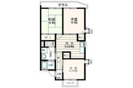 モンテサイドハイツＢ棟間取り図面