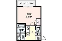 クレセント江坂間取り図面