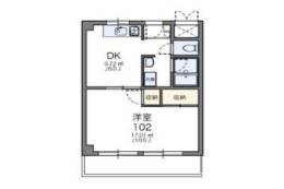 レオパレス康徳ハイツ間取り図面