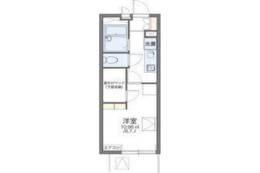 レオパレス教会前間取り図面