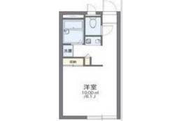 レオパレスヴィラコロンナ千里間取り図面